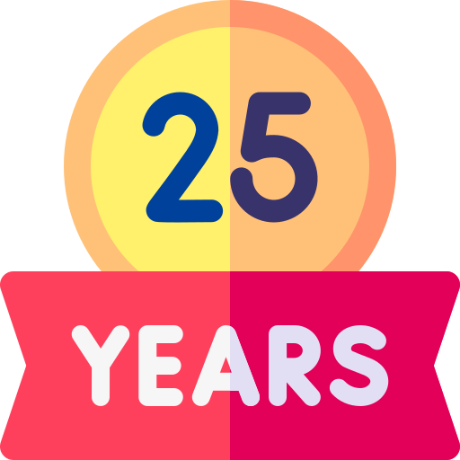 25 Years Services